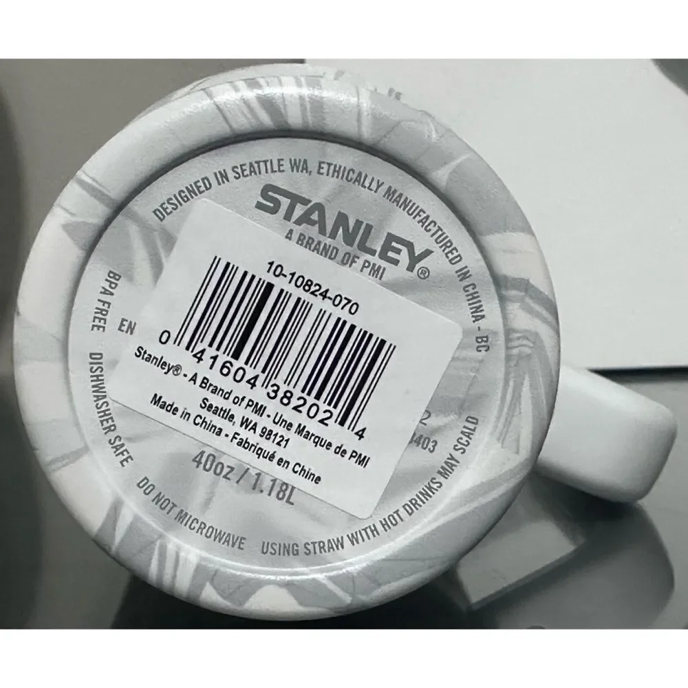 Stanley Quencher H2.0 FlowState Tumbler 40oz, POLAR SWIRL - Picture 5 of 5